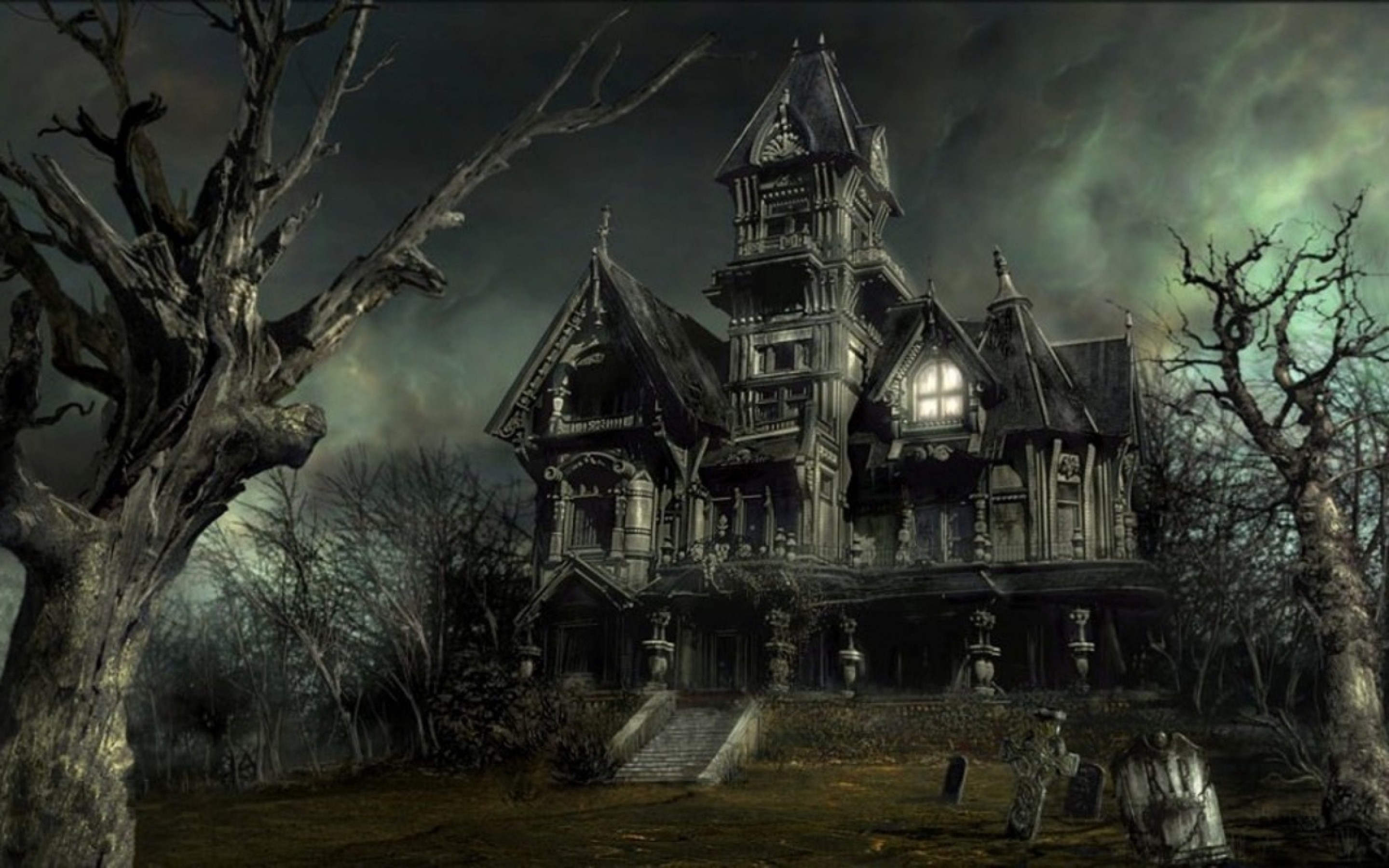 Image result for haunted house