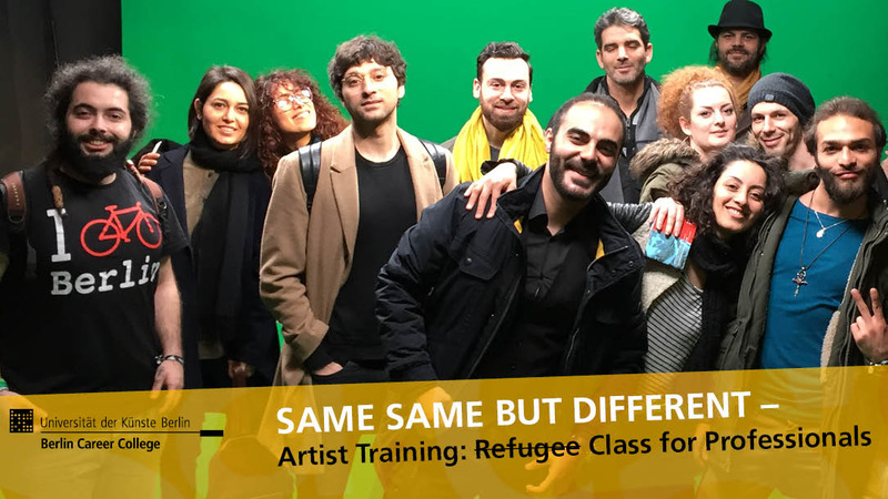 Artist Training Refugee Class For Professionals Prasentiert
