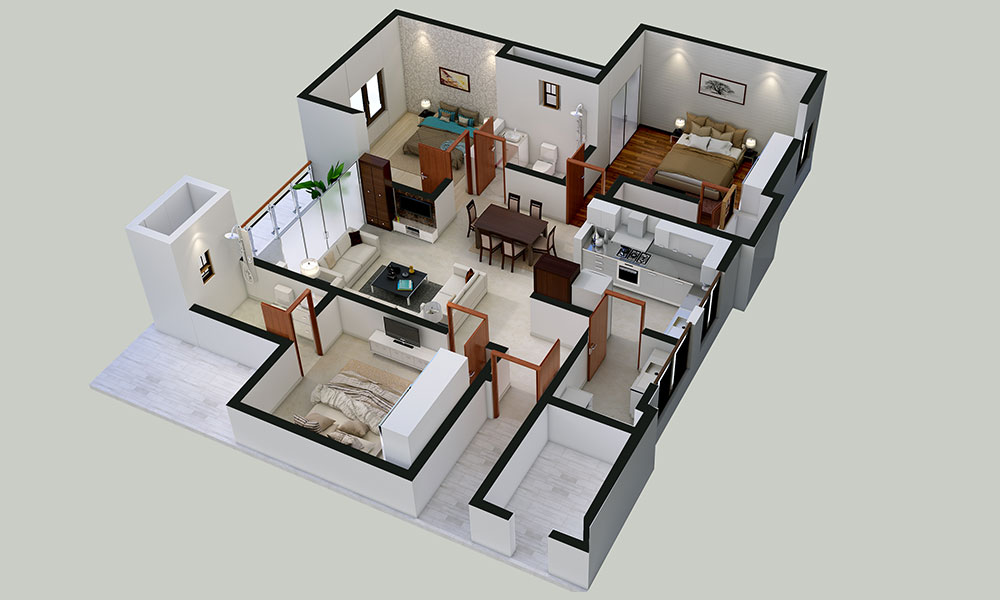 3d Floor Plan Design Artconnect